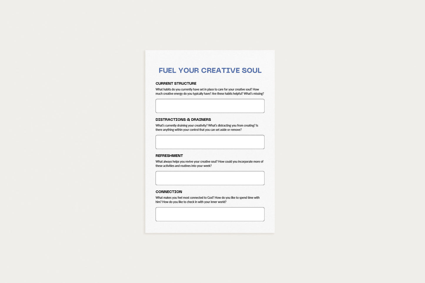 The Abiding Creative Workbook (DIGITAL)