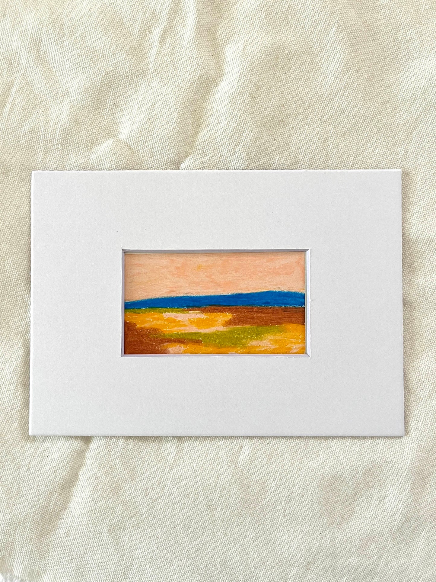 "Overcoming Rejection" Oil Pastel