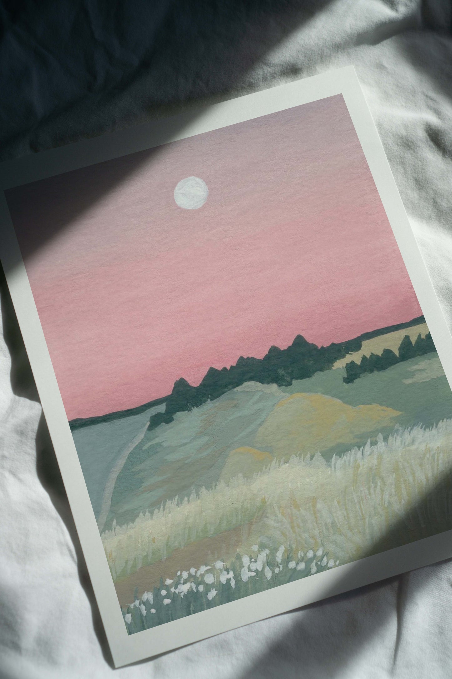 In the Meadow Landscape Print